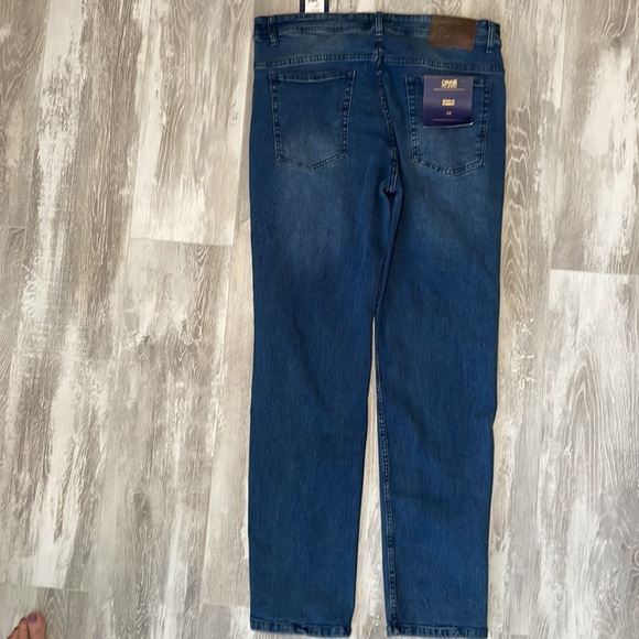 NWT Roberto Cavalli Class Regular Straight Distressed Denim Jean Pants - Picture 8 of 9